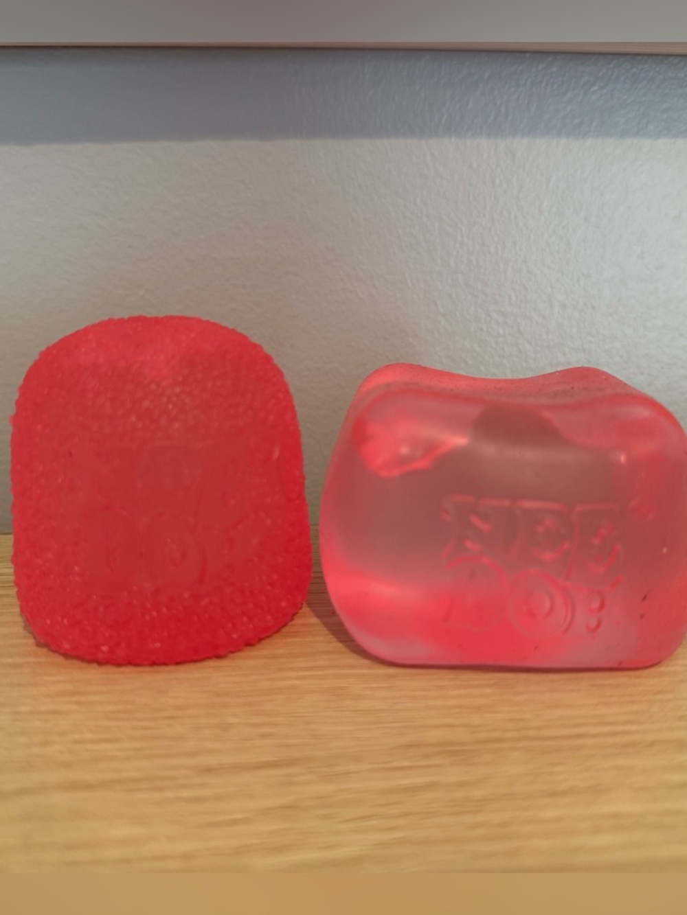 Used Pink NeeDoh Lot Gumdrop & Nice Cube Super Hot And Hard To Find Right Now!